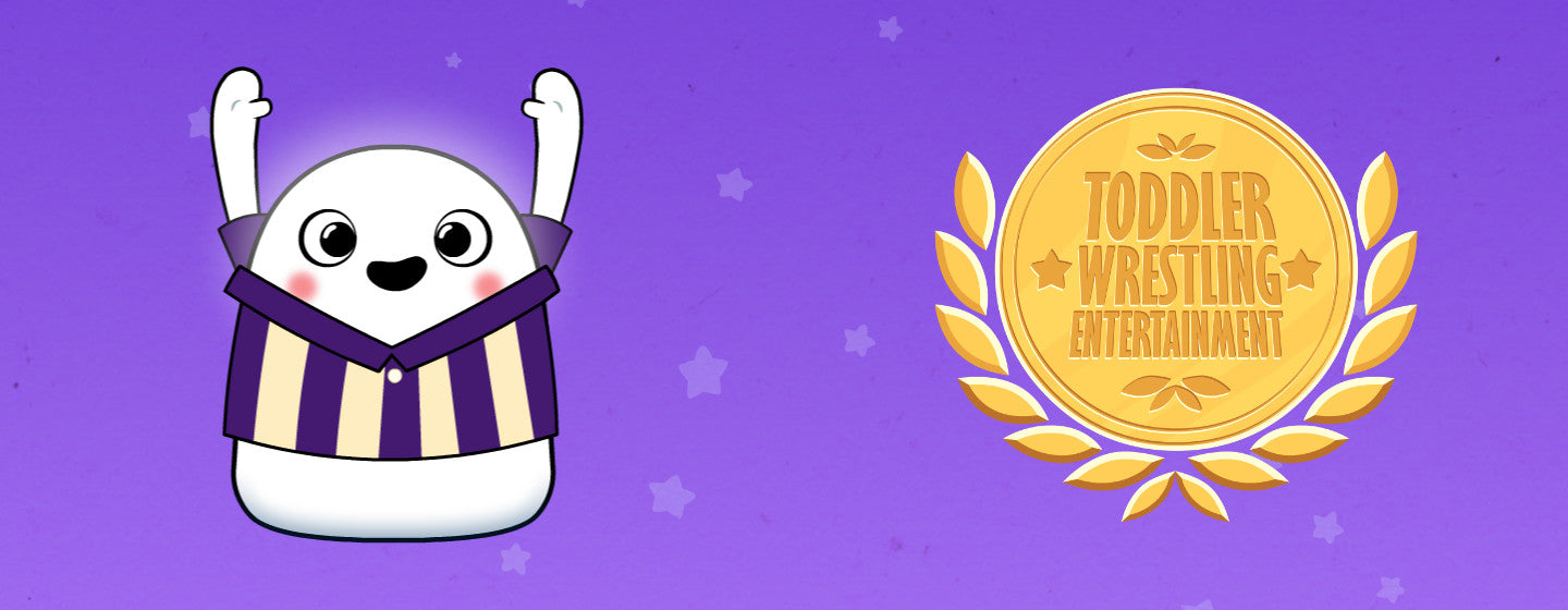 Image contains an illustration of Snorble®, an intelligent companion for children, and a medal that says